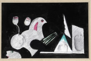 Bird in the Hand (Watercolour on Paper)