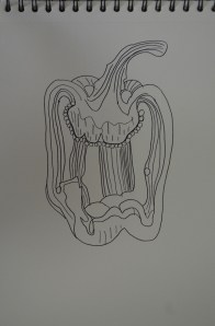 Exercise - Line Drawing Detail Second Subject 1