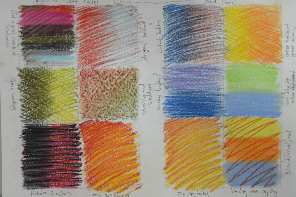 2 – Exploring Coloured Media – Check and Log – My Drawing Course