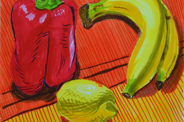 Chosen Composition in Marker Pens