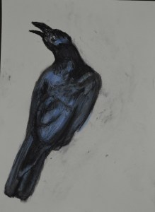 Grabbing the Chance Soft Pastel on Paper