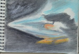 7 - Sketchbook Drawing in Soft Paste (Evening)