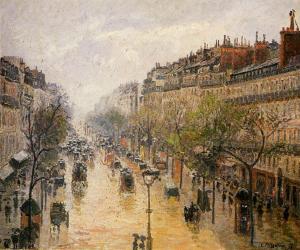 The Boulevard Montmartre Spring Rain