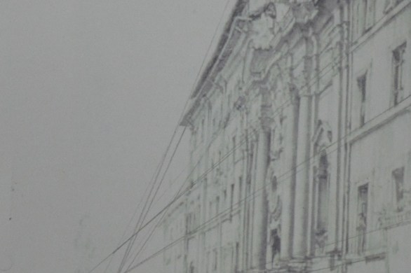 Rome - Sir Muirhead Bone Pencil