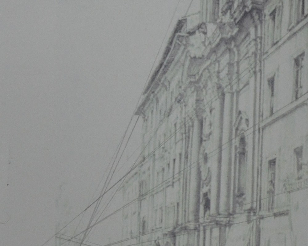 Rome - Sir Muirhead Bone Pencil