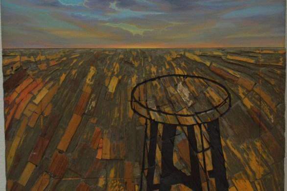 Wood Carving Painting and Mixed Media