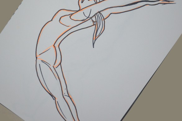 15 - Felt Tip Pens Back Bend in Proportion