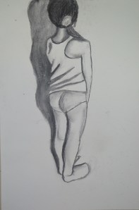 2 - Charcoal on A2 paper