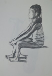 3 - Charcoal on A3 Paper