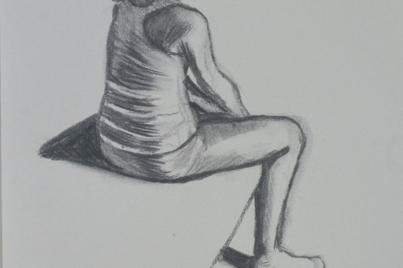 4 - Charcoal on A3 Paper