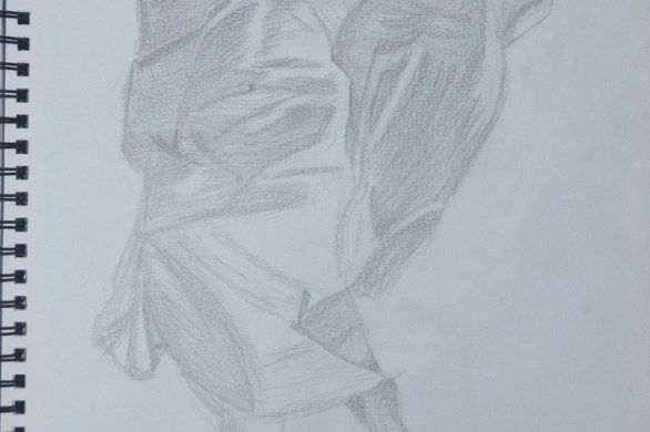 1 - 6B Pencil in A4 Sketchbook