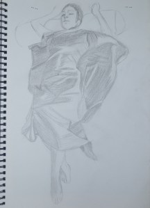 1 - 6B Pencil in A4 Sketchbook