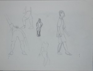 2nd Drawing Suan Rod Fai Pencil