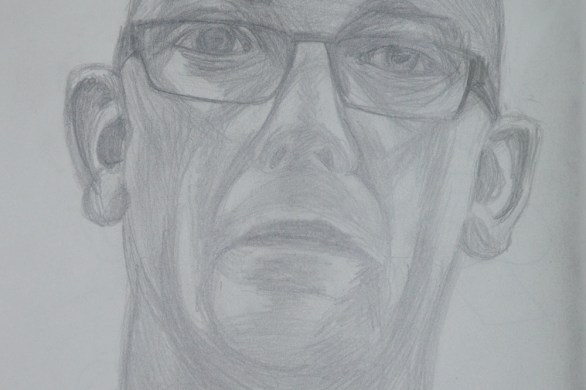 7 - Seventh Self Portrait in 4B