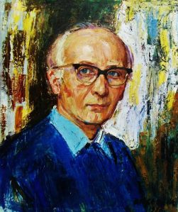 Last Self Portrait by Artist Georges Dheedene