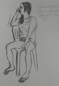 Line and Shape 5th Charcoal Pencil