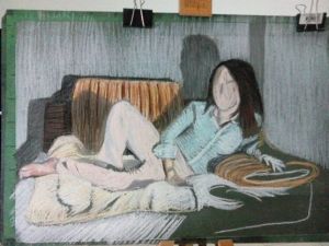 Tone and Form Final Drawing Before Fixatives