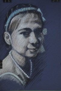 Tonal Portrait in Pastel