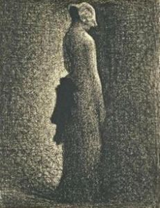Georges Seurat Le noeud noir