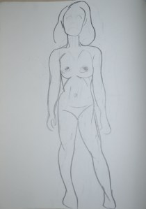 3 Quicker Study of Standing Pose